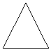 Isosceles Triangle:   