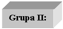 Text Box: Grupa II: